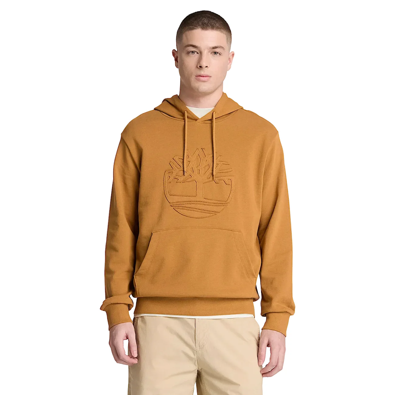 BUZO EMBROIDED TREE LOGO LOOPBACK HOODIE HOMBRE - Image 10