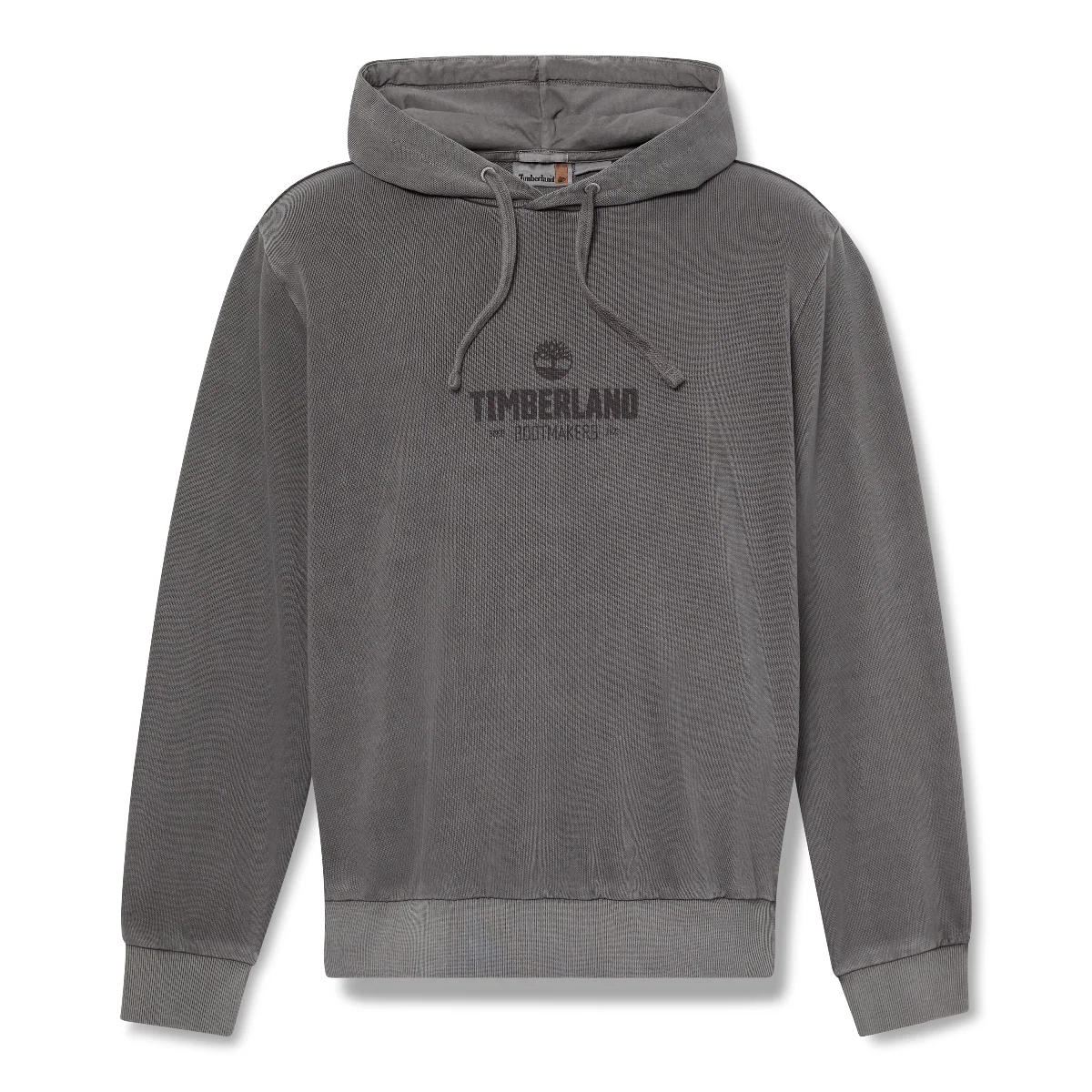 BUZO GARMENT DYED LOOPBACK HOODIE HOMBRE - Image 4