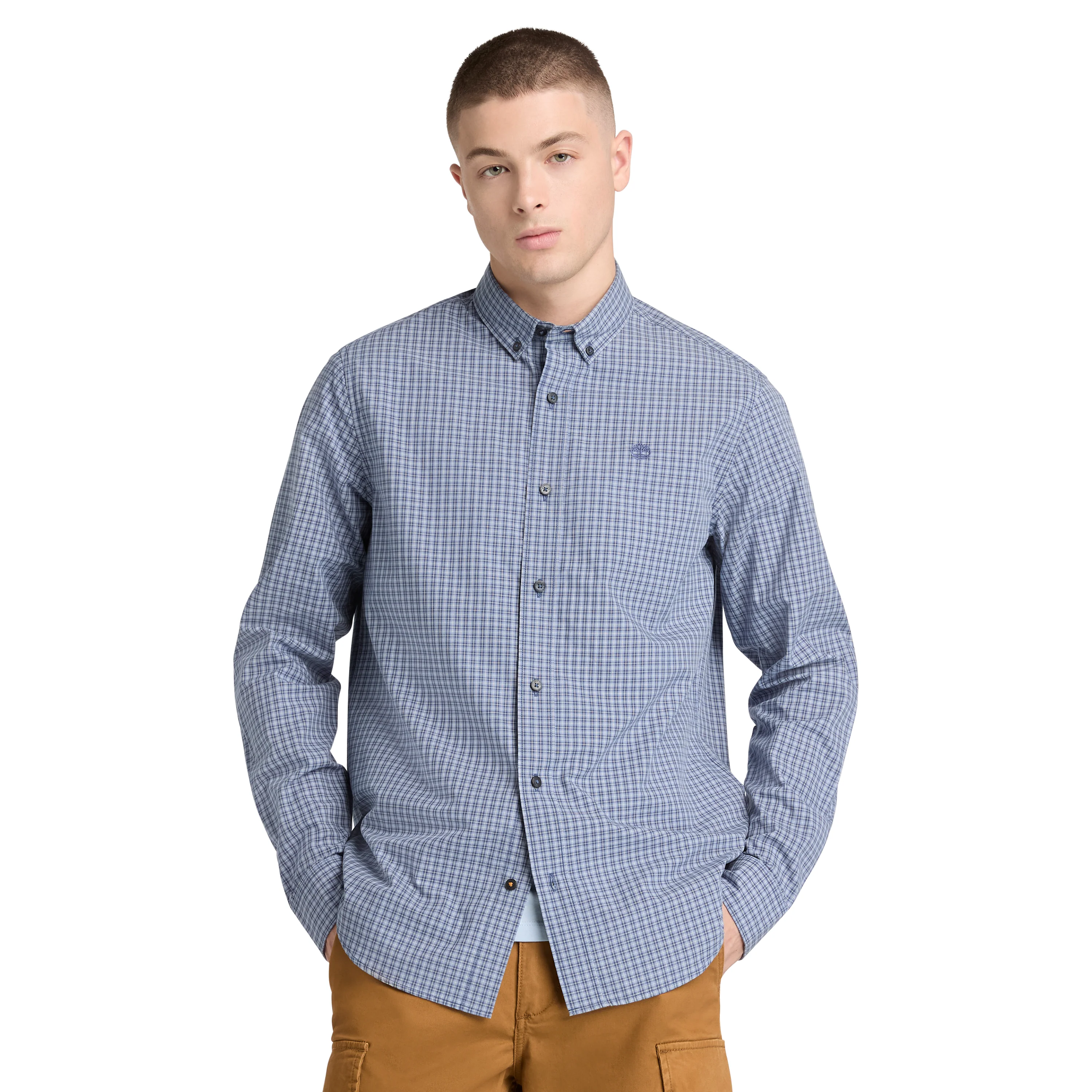CAMISA MICRO PLAID POPLIN SHIRT - Image 6