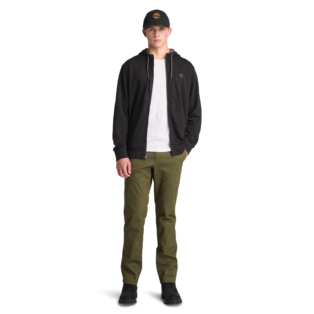CAMPERA CHEST LOGO FULLZIP LB HOODIE HOMBRE - Image 10
