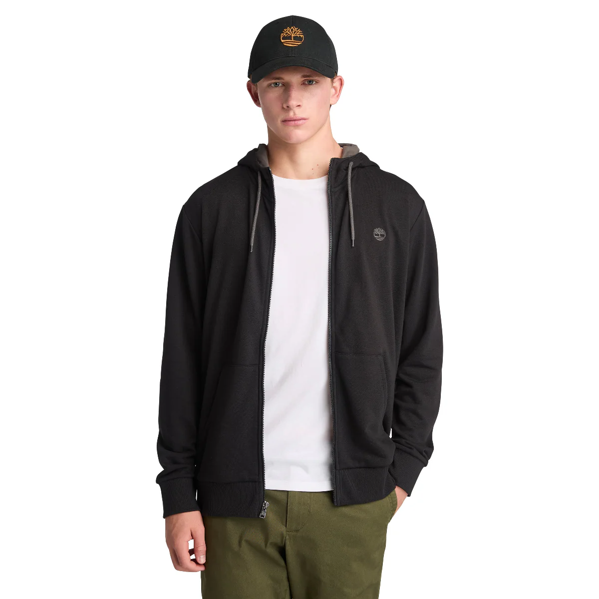 CAMPERA CHEST LOGO FULLZIP LB HOODIE HOMBRE - Image 9