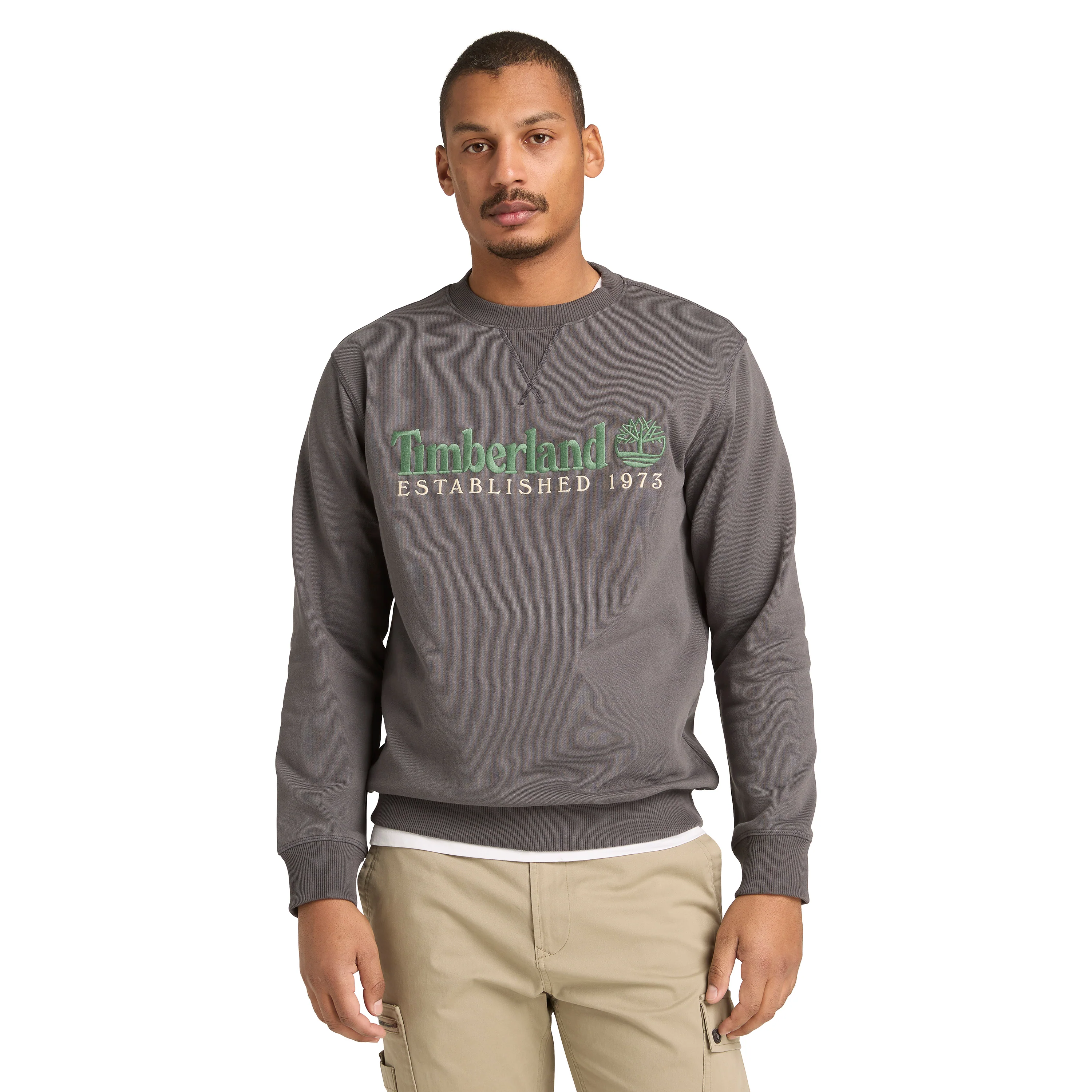 BUZO EMBROIDERED LOGO CREW NECK SWEATSHIRT HOMBRE - Image 11