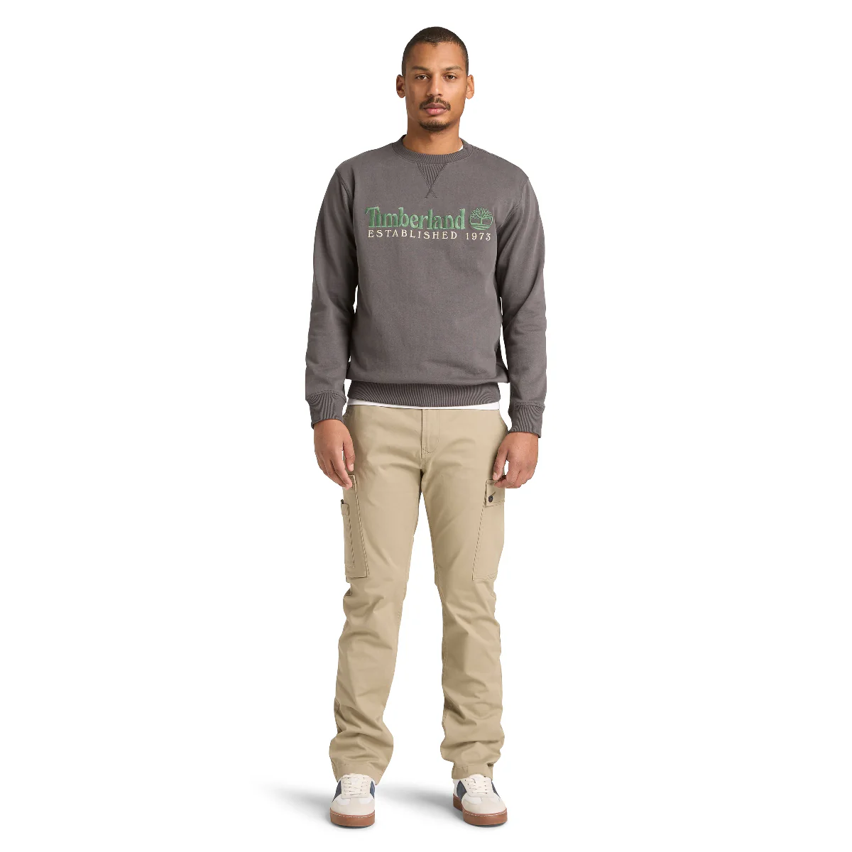 BUZO EMBROIDERED LOGO CREW NECK SWEATSHIRT HOMBRE - Image 12