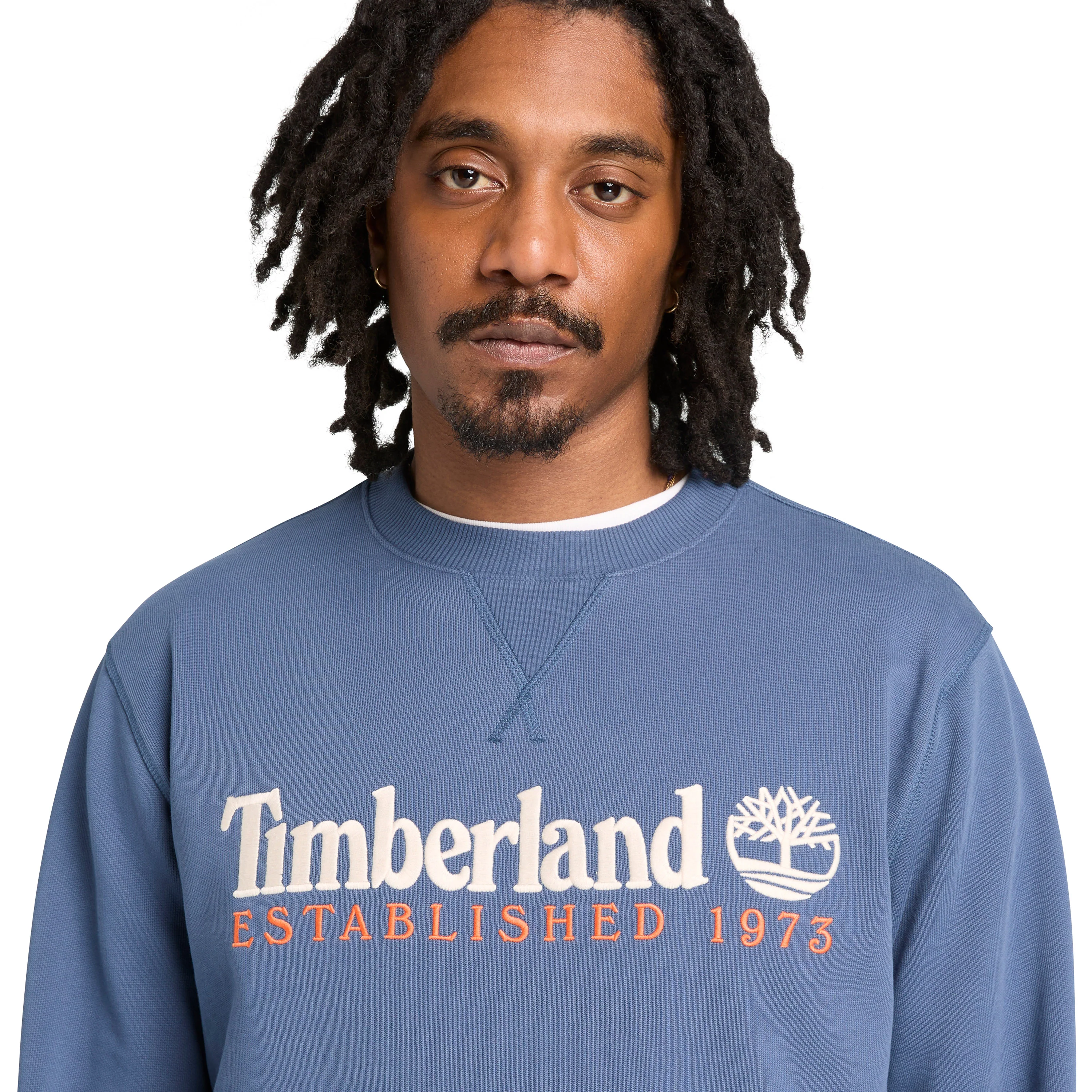 BUZO EMBROIDERED LOGO CREW NECK SWEATSHIRT HOMBRE - Image 3