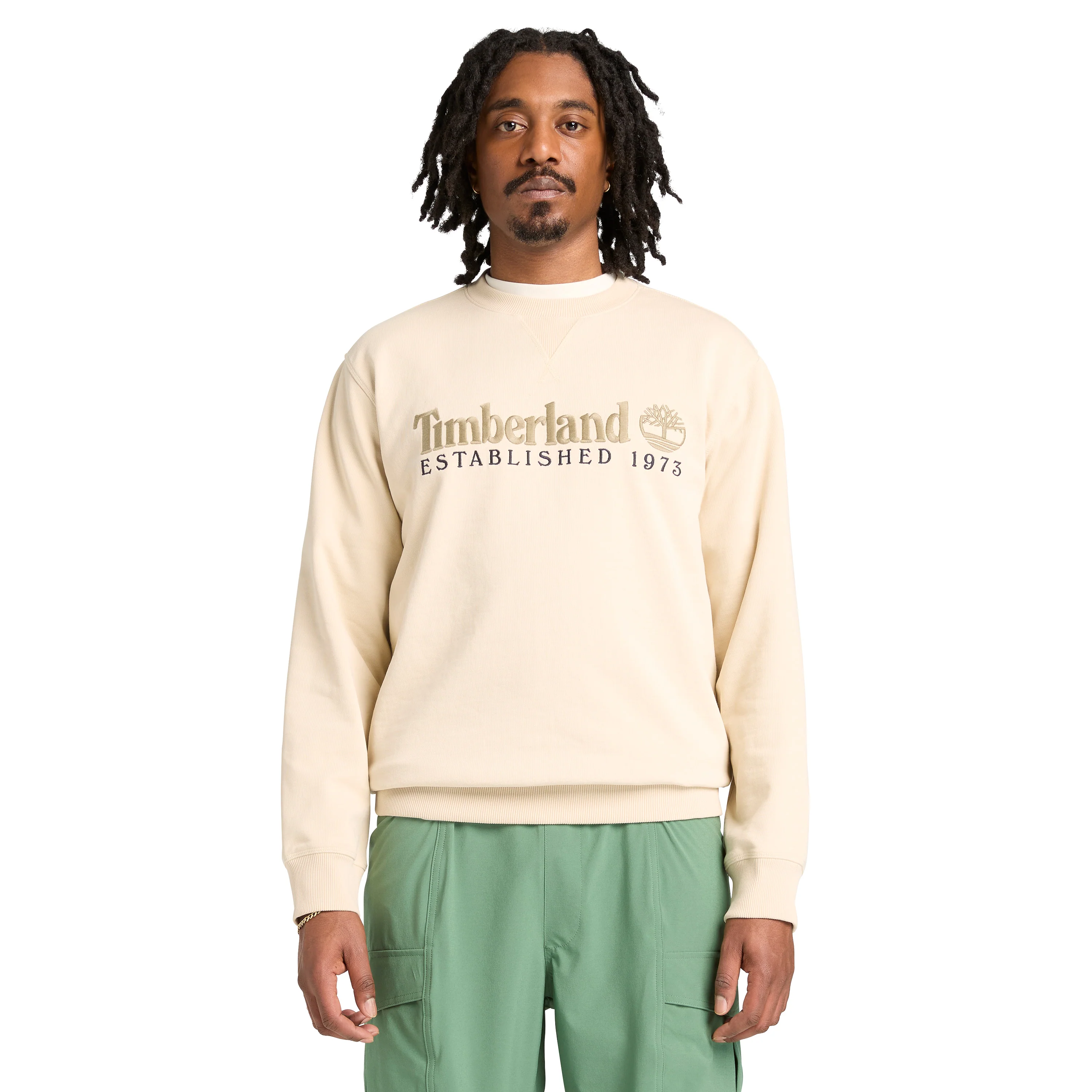 BUZO EMBROIDERED LOGO CREW NECK SWEATSHIRT HOMBRE - Image 6
