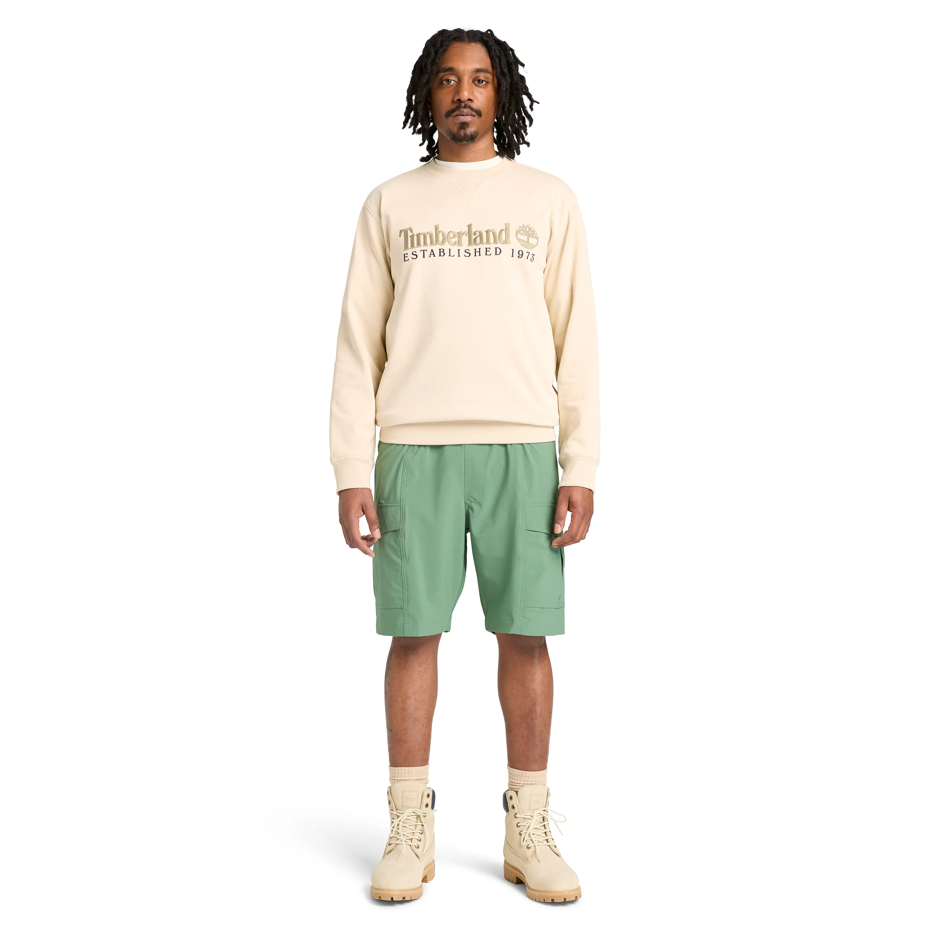 BUZO EMBROIDERED LOGO CREW NECK SWEATSHIRT HOMBRE - Image 7