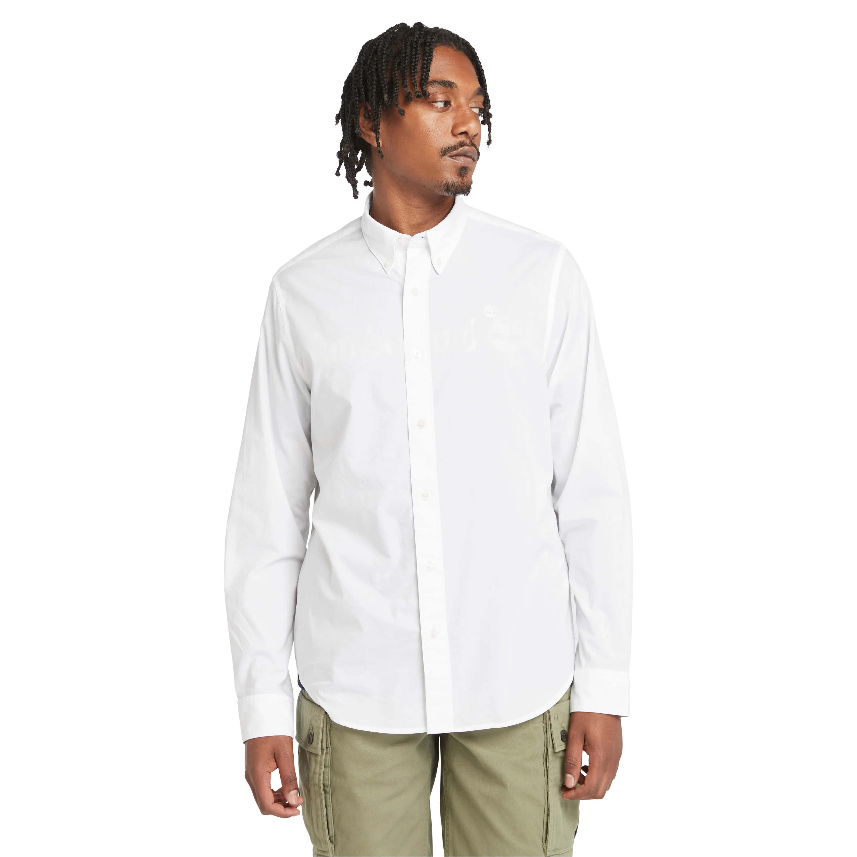 CAMISA LONG SLEEVE STRETCH POPLIN SHIRT HOMBRE - Image 6