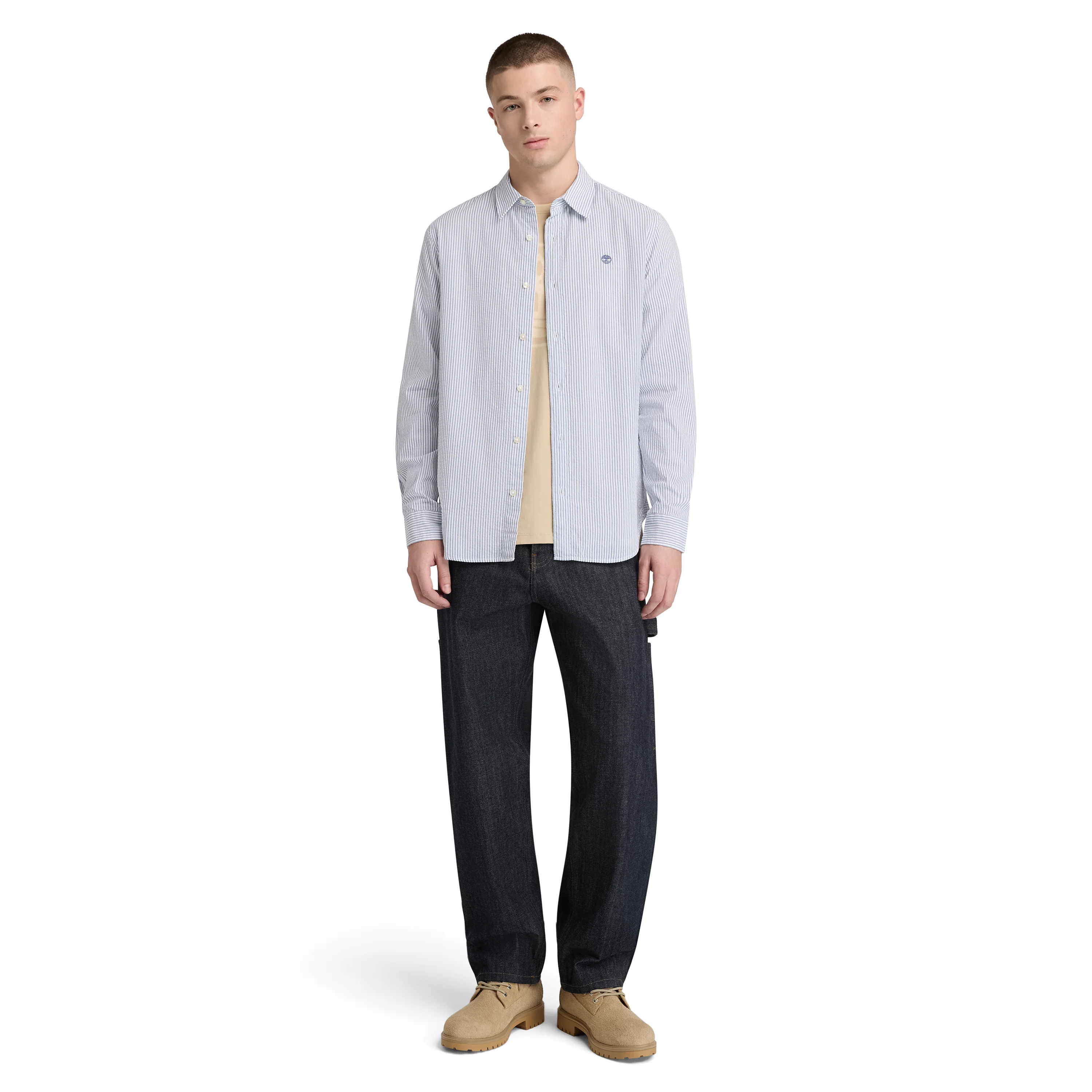 CAMISA LS SEERSUCKER STRIPED SHIRT REGULAR HOMBRE - Image 10