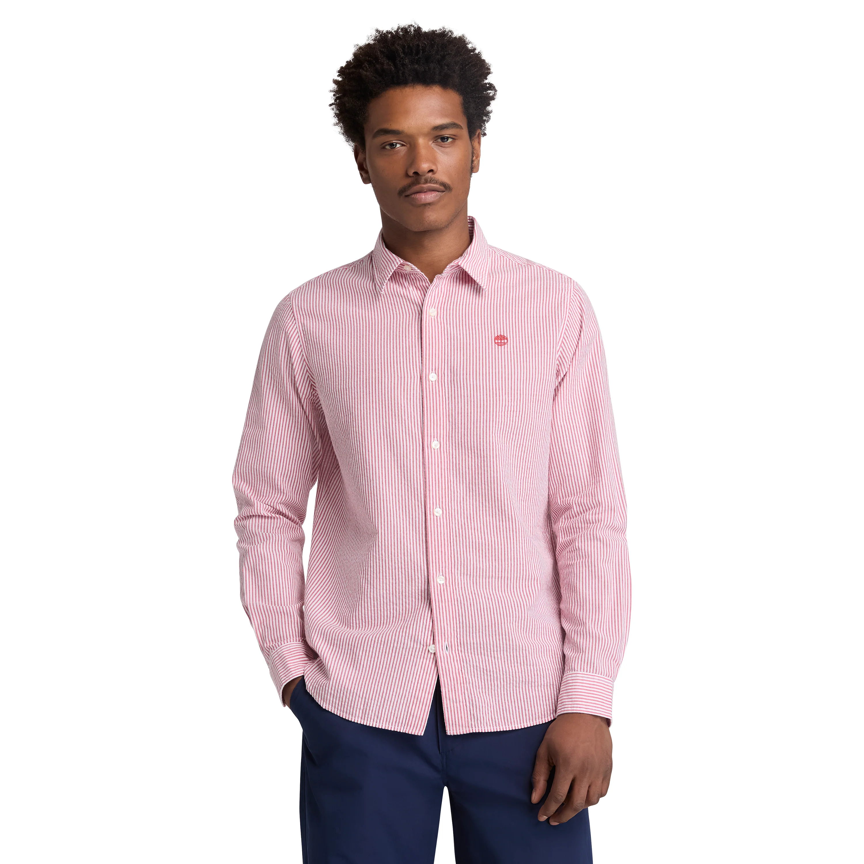 CAMISA LS SEERSUCKER STRIPED SHIRT REGULAR HOMBRE - Image 5