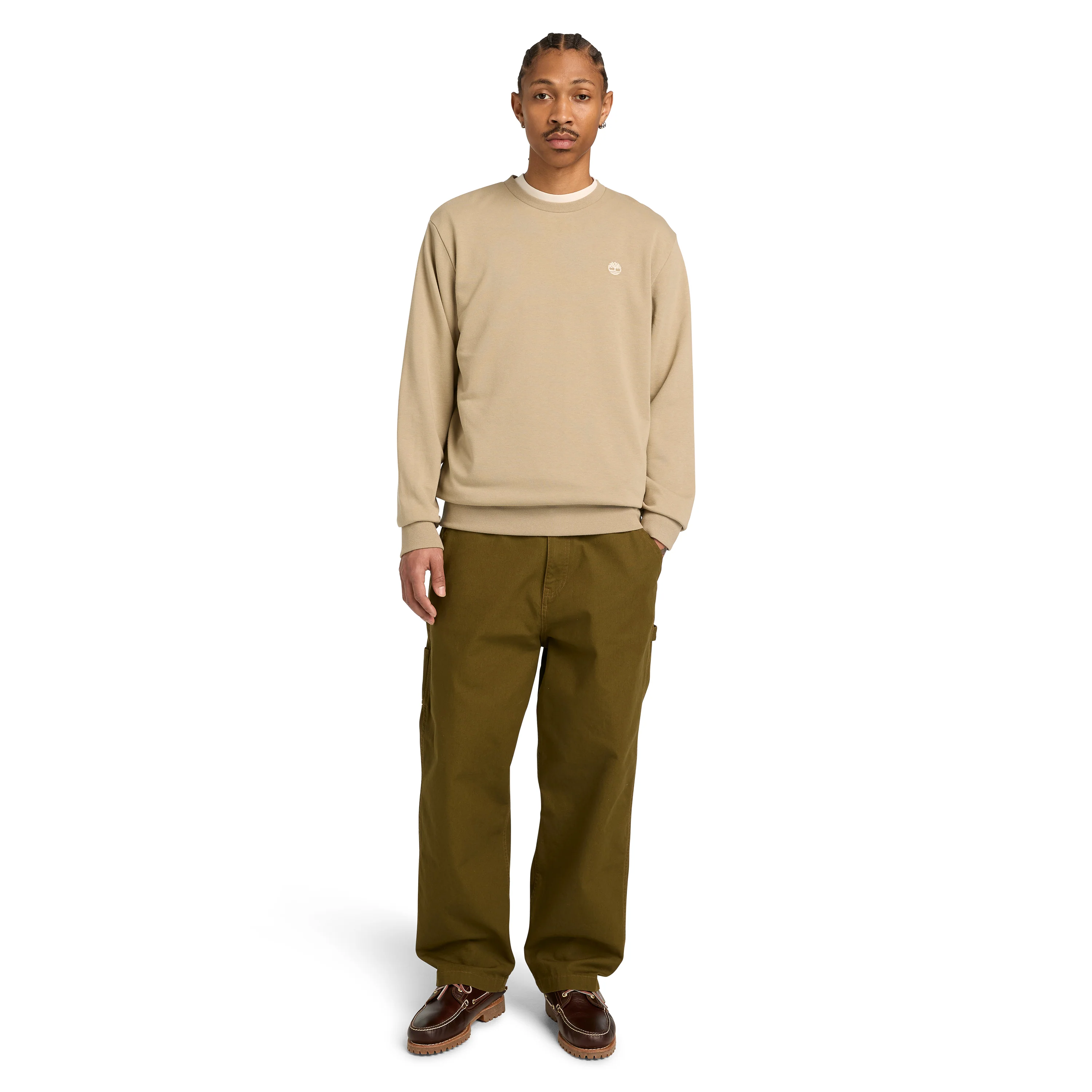 BUZO CHEST LOGO LB CREW NECK SWEATSHIRT HOMBRE - Image 10