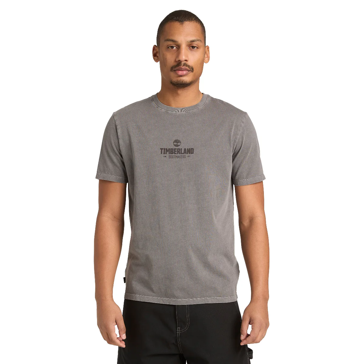 REMERA GARMENT DYED LOOPBACK HOODIE HOMBRE - Image 2