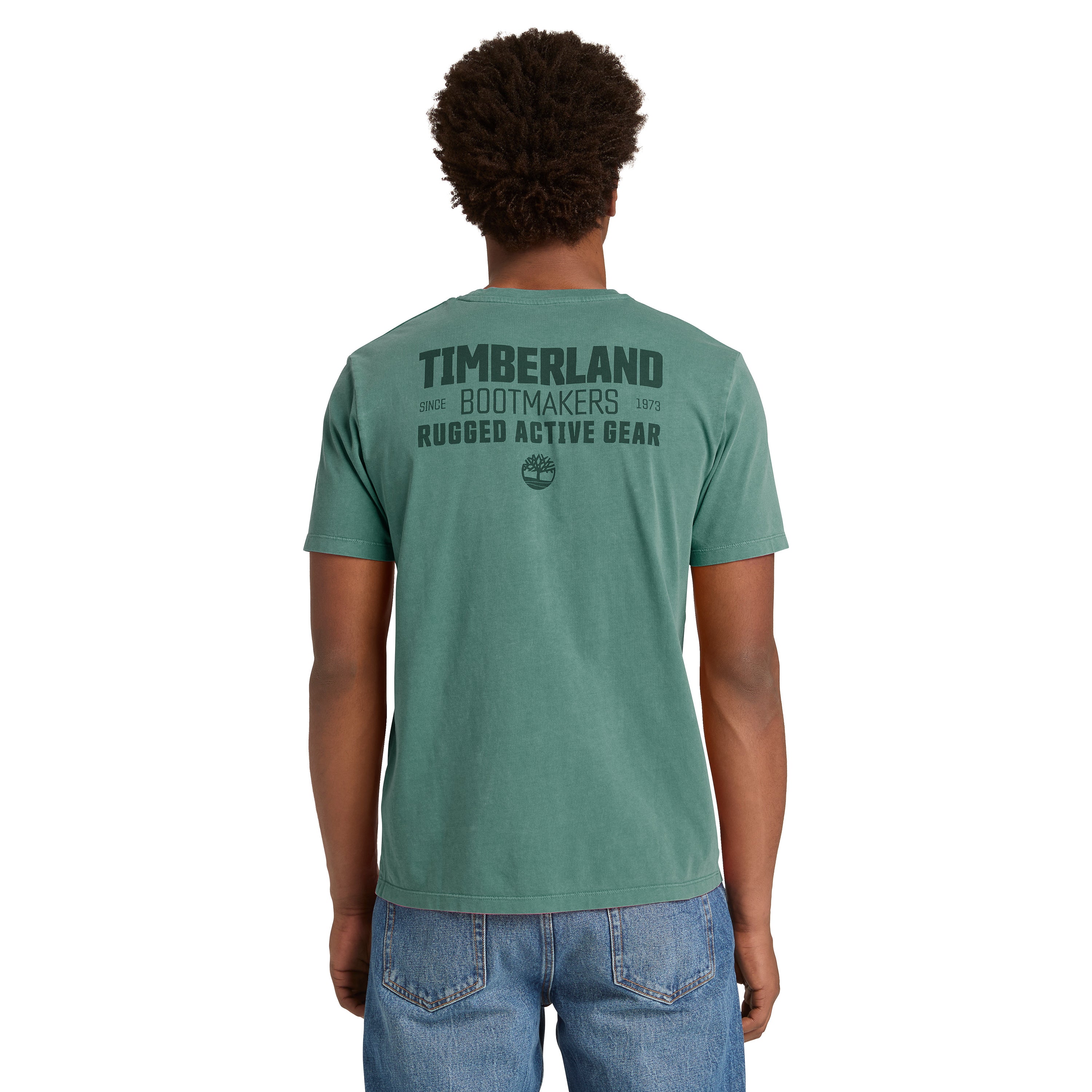REMERA GARMENT DYED LOOPBACK HOODIE HOMBRE - Image 8