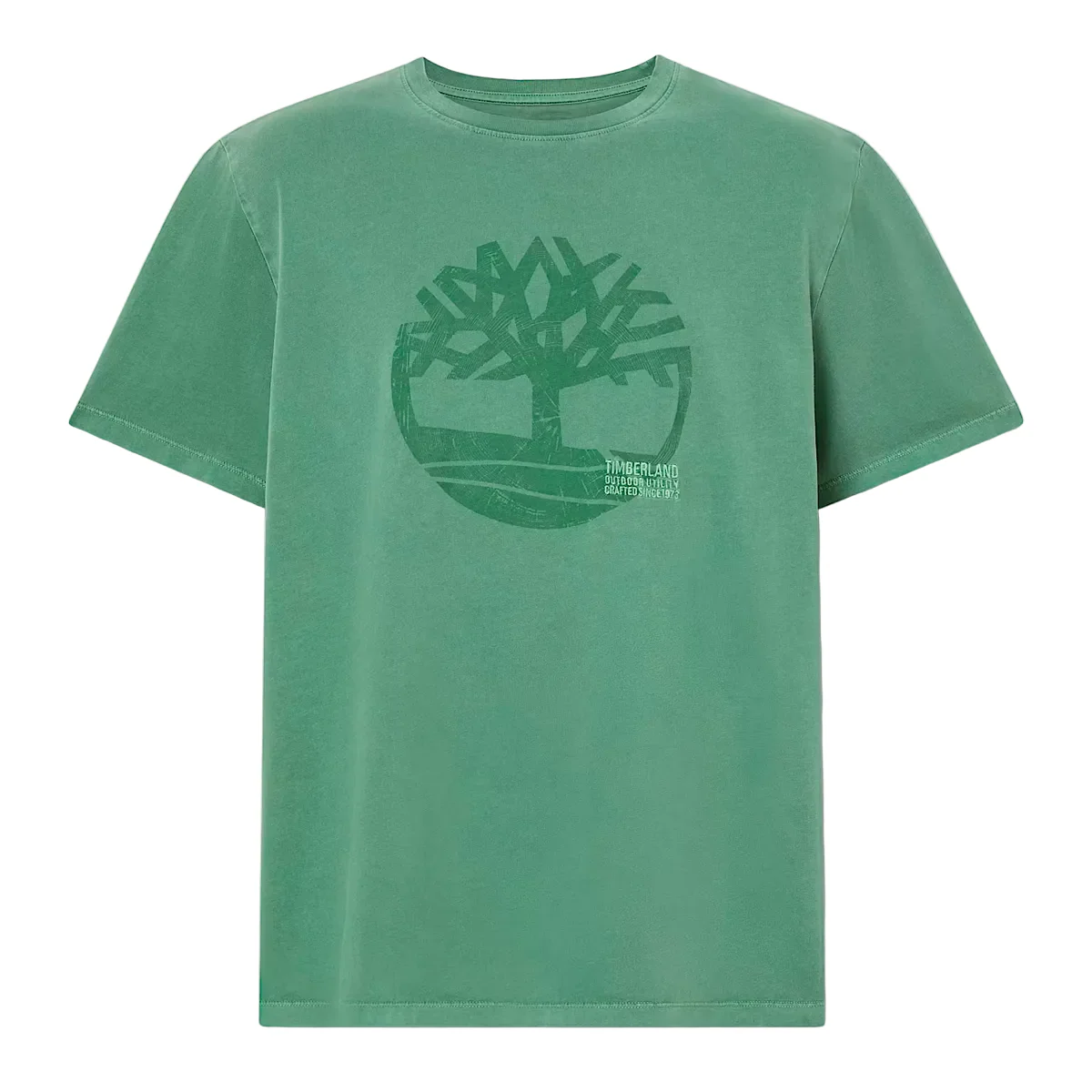 REMERA GARMENT DYE LOGO GRAPHIC TEE HOMBRE