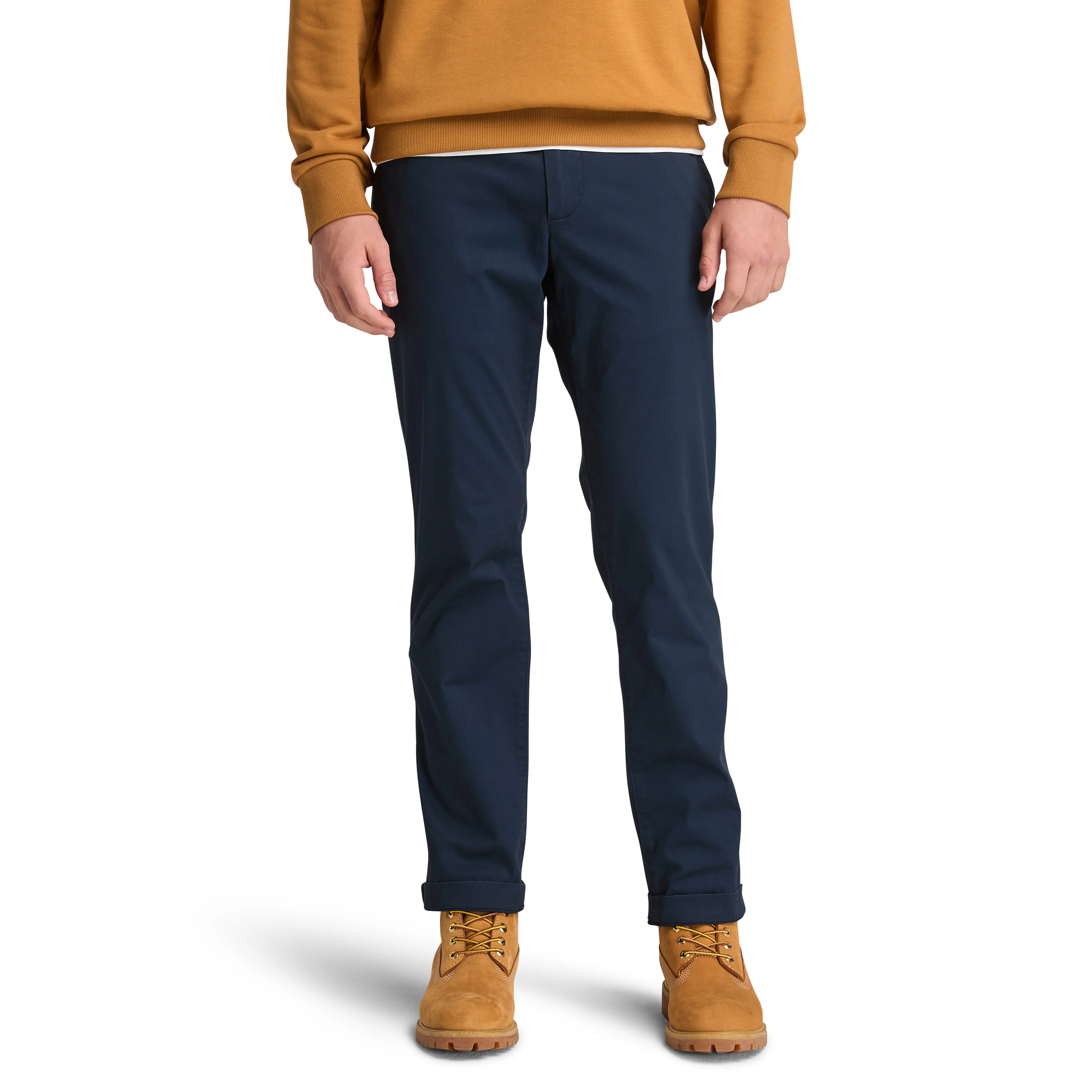 TWILL CHINO PANT STRAIGHT HOMBRE - Image 6